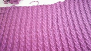 2 часть ДЖЕМПЕР спицами. ВЯЖЕМ спинку.