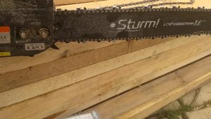 Как подобрать цепь на бензопилу Sturm GC99522B . Замена цепи на бензопиле
