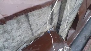 Высотные работы.Герметизация кровли балкона.Монтаж примыканий.