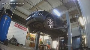 Установка фаркопа на Opel Antara 2013 год. Leader Plus, арт. О108-А