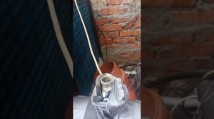 Замёрз тепловой насос воздух-вода. Перегорел греющий кабель. Грунтовый теплообменник не помог.