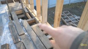 Строительство каркасного сарая-мастерской №2: пояснение кое-каких деталей.
