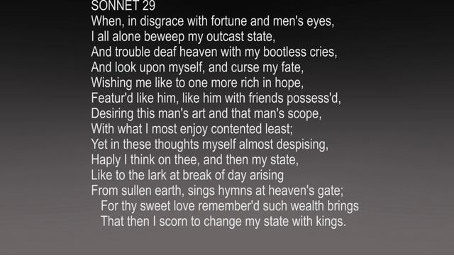 Shakespeare Sonnets Discussion смотреть онлайн