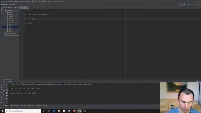 Решение задачи «281A. Капитализация слова» с сайта codeforces.com на python