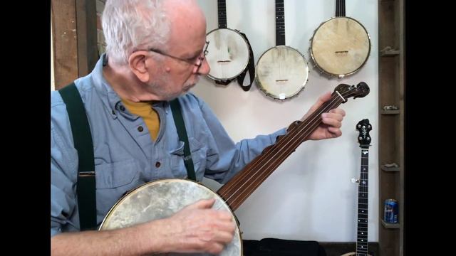 Fortune -- clawhammer banjo with tablature смотреть онлайн