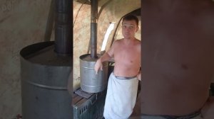 Чугун в Мобибе. Чугун в мобильной бане. Александр Нахошкин. Компания "Мобиба-Москва".
