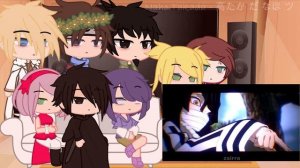 Boruto adults react to Boruto as Iguro,Shinki as Giyuu,Sarada as Mitsuri / 1/2 part 1 / read desc /