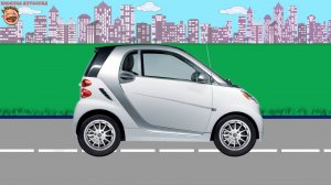 Детские машинки. Собираем городскую машину. СМАРТ.  МУЛЬТИК-Конструктор