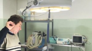 переделка хирургического бестеневого светильника на светодиоды.mp4