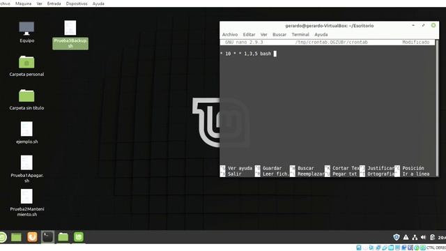 Sistemas Operativos, Linux Crontab смотреть онлайн