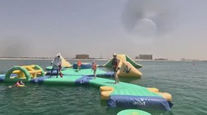 Movenpick Resort Al Marjan Island полоса препятствий