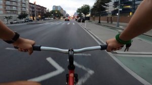 FIXED GEAR NYC | UBER EATS ON MY TRACK BIKE