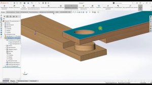 005 Соединение вполдерева с эллиптическим шипом Halving with Elliptical Tenon