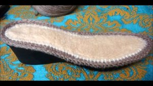 Вязаная обувь крючком