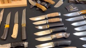 Наш стенд Кузница Медведь на Выставке «Клинок на Кубани» сентябрь 2022 г.