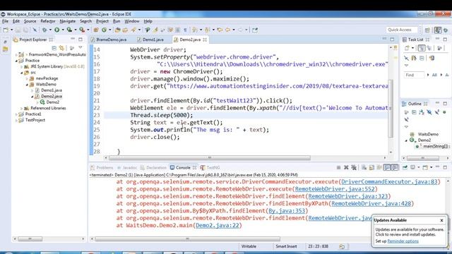 Selenium WebDriver | Part37 | Different Waits in Selenium | Implicit vs Explicit vs Fluent waits
