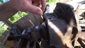 Ремонт редуктора поворотного кулака, военный мост. Разбираюсь в шкворнях. Распаковка посылки