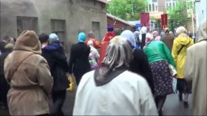 Крестный ход 22 05 2016 в храме в Бутырской слободе