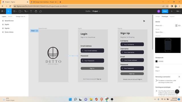 Cara Membuat Prototype di Figma смотреть онлайн