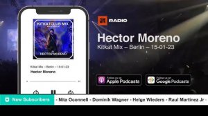 Techno DJ Mix / Set by Hector Moreno – Kitkat Mix – Berlin – 15-01-23