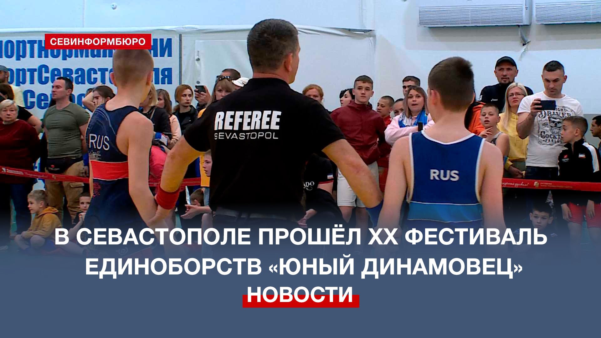 Фестиваль единоборств «Юный динамовец» прошёл в 20-й раз в Севастополе