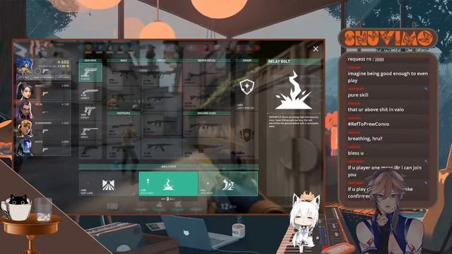 【APEX LEGENDS/Valorant】Getting better aim while getting carried- смотреть онлайн