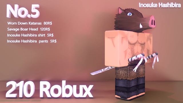 10 DEMON SLAYER ANIME COSPLAY ROBLOX OUTFITS