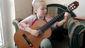 Ярослава Гераськина 8 лет- Аллегро Виваче(Джулиани)