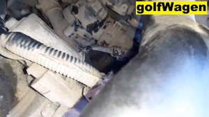 VW Polo coolant temperature sensor replacement