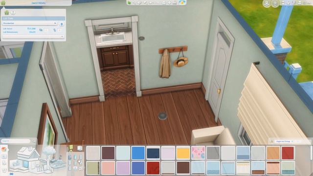 Base Game Starter Home // The Sims 4 Speed Build смотреть онлайн