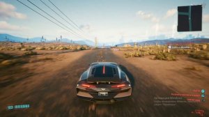 Cyberpunk 2077 прыжок через каньён