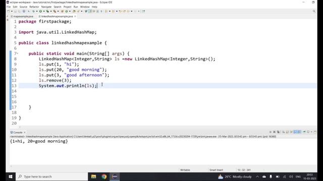 Linked hash map collection | Java tutorial | Tamil смотреть онлайн