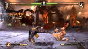 Лестница за скорпиона и саб-зиро mortal kombat 9