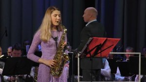 "Белая ночь" Александр Гилев  Соло на саксофоне Анастасия Полумогина