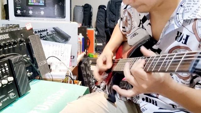 กีต้าร Schecter Omen Elite-6 สี Black Cherry Burst & Nux Mg- 300บรรเลงเพลง BY JUMBOH GUITAR FIRE смотреть онлайн