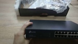 ОНЛАЙН ТРЕЙД.РУ — Коммутатор TP-LINK TL-SG1016D 16 ports Switch Ethernet 10/100/1000M