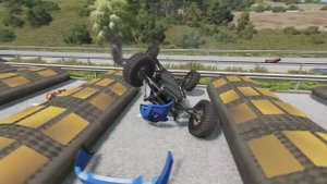 Тачки против Лежачих Полицейских #1 - BeamNG Drive ТОП 5