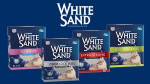 Линейка наполнителей «White Sand» для кошачьего туалета