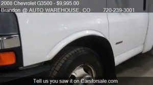 2008 Chevrolet G3500 11 PASSENGER for sale in Parker, CO 801