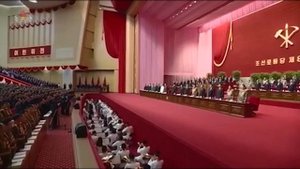 Интернационал. VIII Cъезд Трудовой партии Кореи.