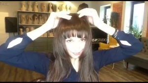 Как крепить накладную челку на заколках You Beauty UA