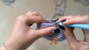 Мастер-класс, вяжем оленя крючком. Часть 2, голова