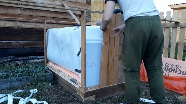 Теплоизоляция водопровода и водяной емкости. Монтаж греющего кабеля. Теперь морозы не страшны.