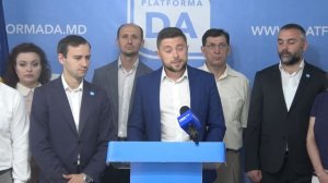 Prezentarea candidatului Platformei DA la alegerile pentru funcția de primar al Chișinăului