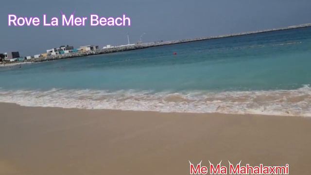 A Day in ROVE LA MER BEACH by Me Ma Mahalaxmidubailife beach beautiful smartgirl