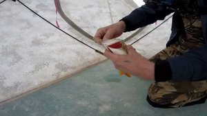 Ловля окуня на безмотылку  в глухозимье.