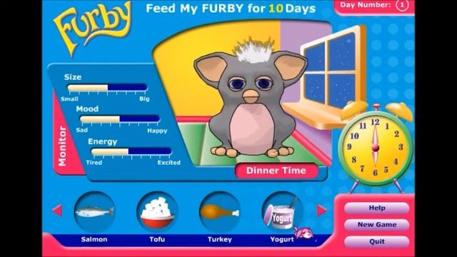 Feed My Furby Game (Easter Eggs) смотреть онлайн