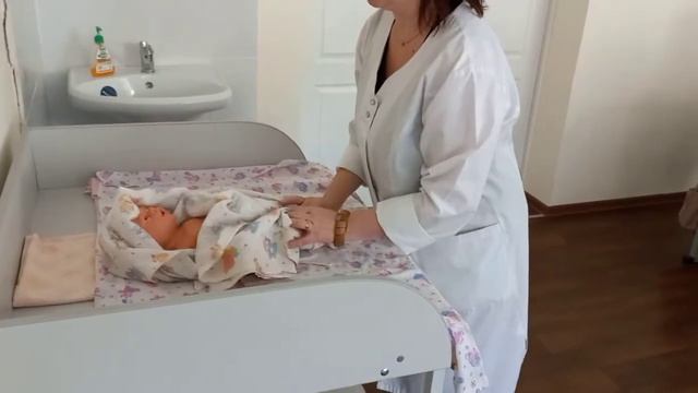 Пеленание детей грудного возраста