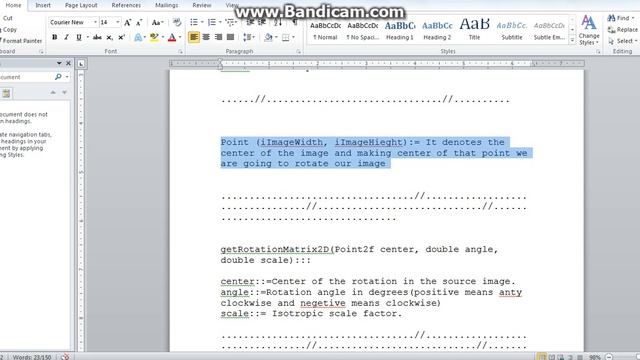 Image Rotation using Opencv ...opencv tutorial on Ubuntu using c++  3