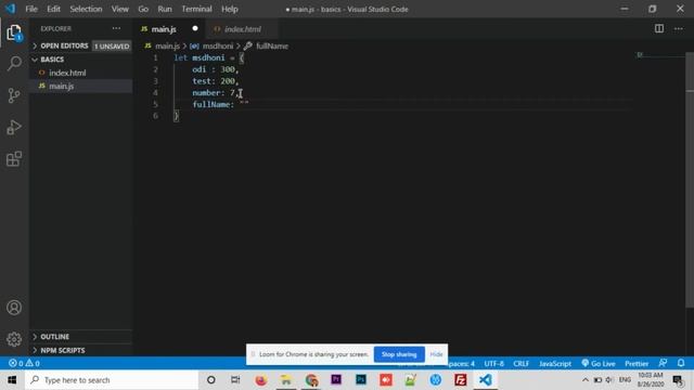 Objects in JavaScript - How to create an Object JavaScript- Key,Value pairs of Objects in JavaScrip